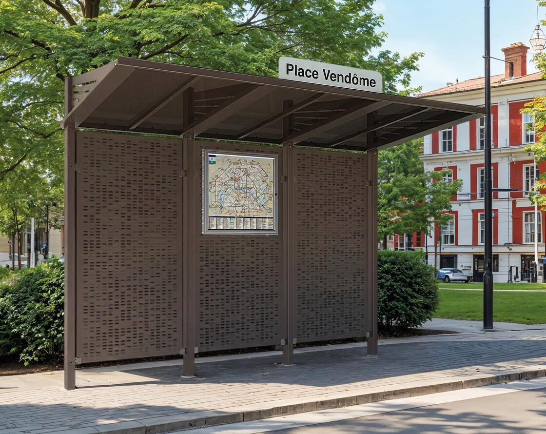 Marquesina Conviviale antivandálica