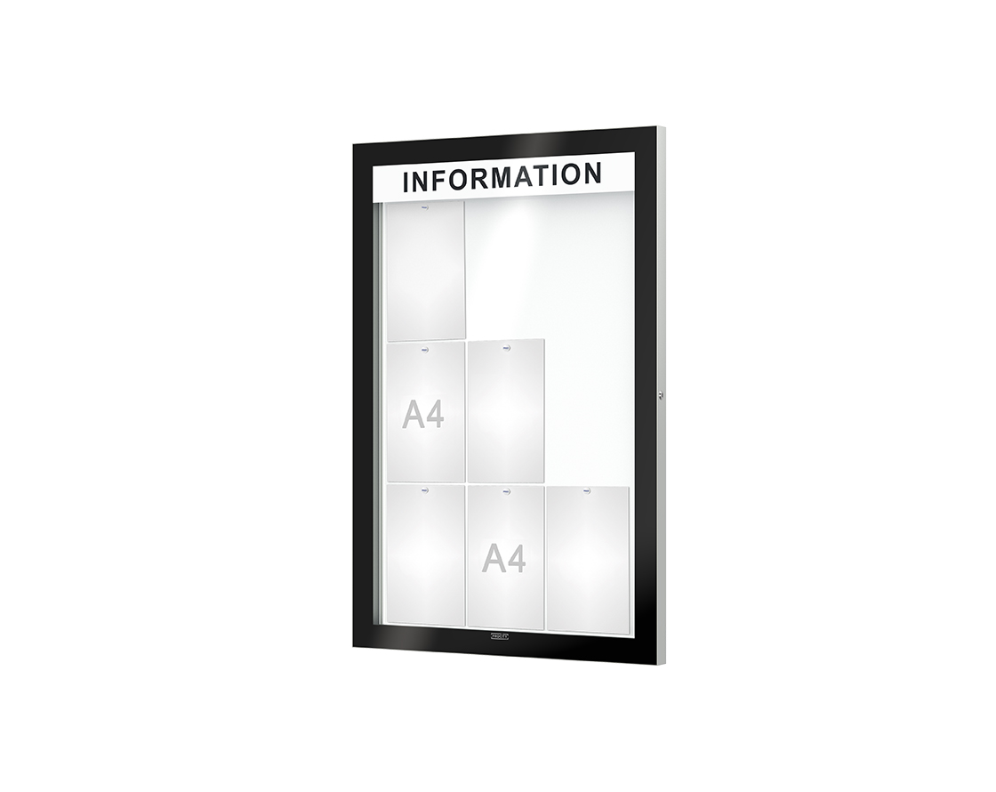 Vitrina Edge espesor 54 mm