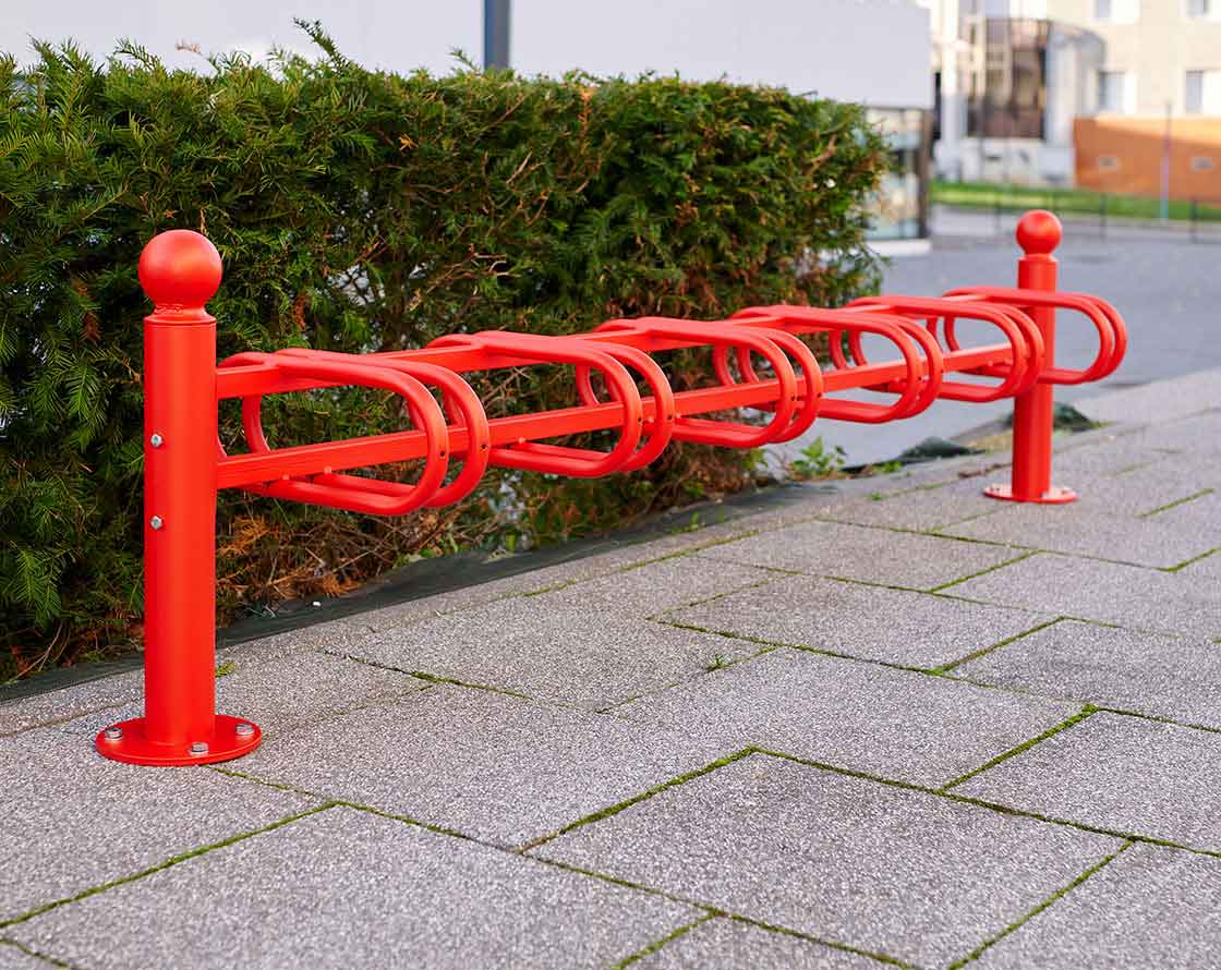 Aparcabicicletas Provincia cabezal Bola