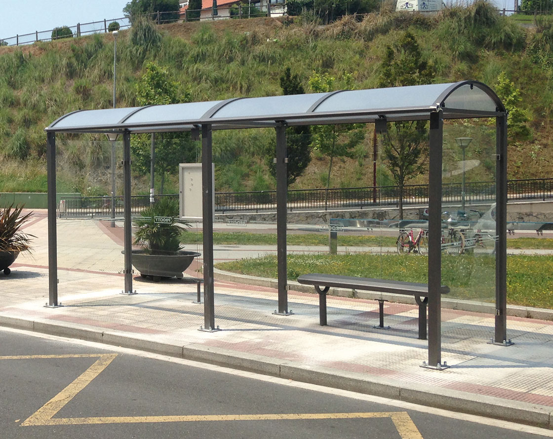 Marquesina de autobús Bóveda