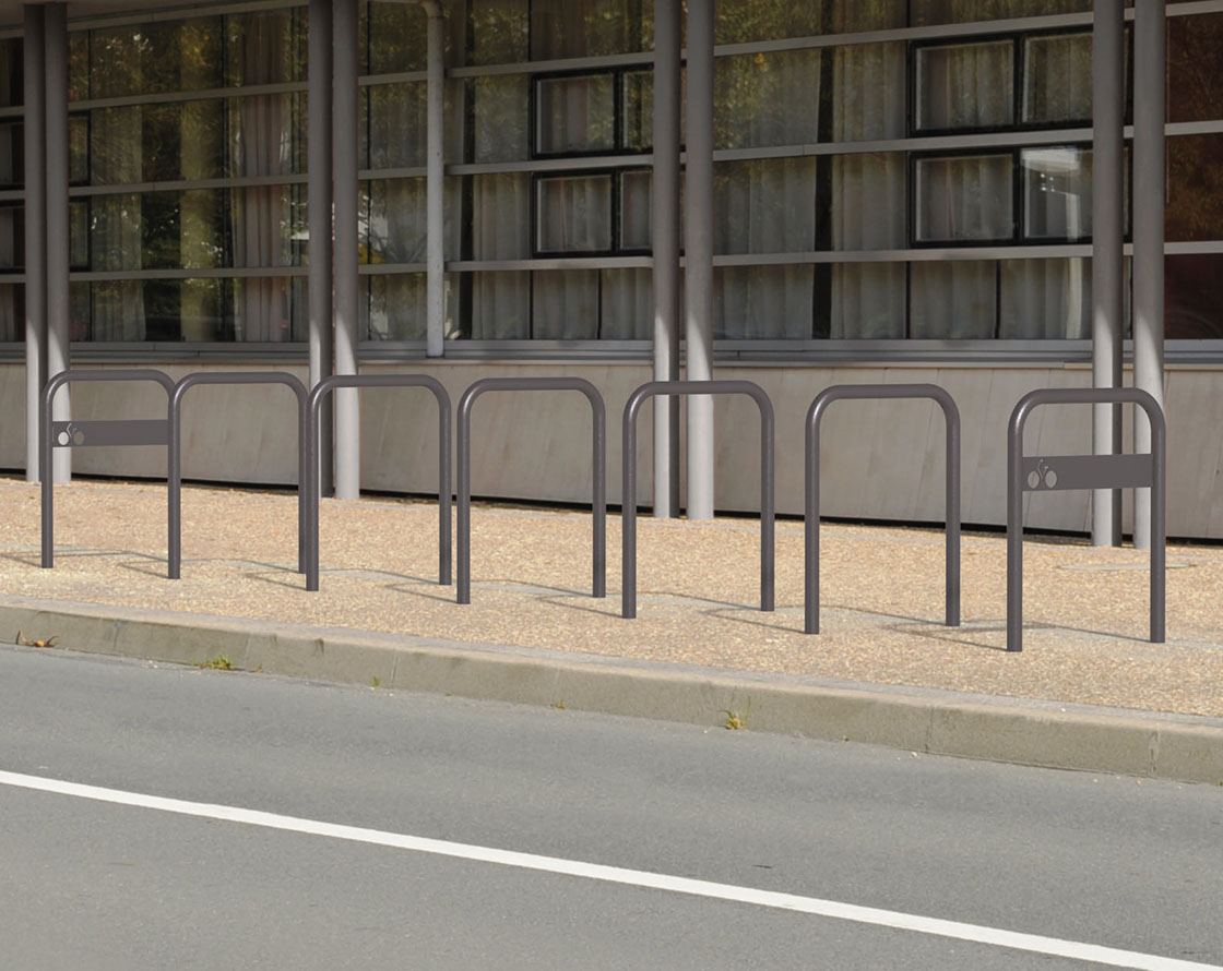 Arco simple para bicicletas