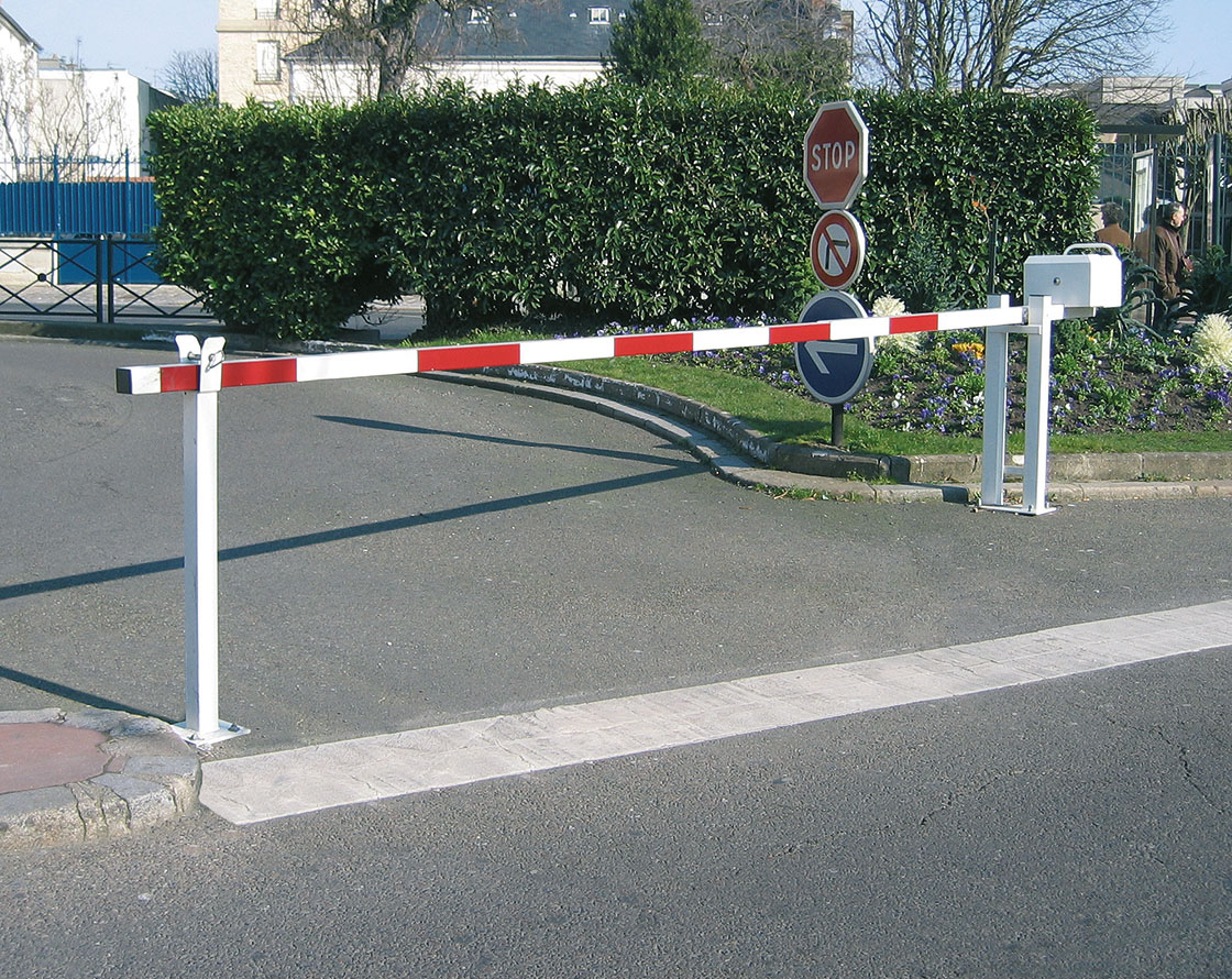 Barrera elevadora con listón universal