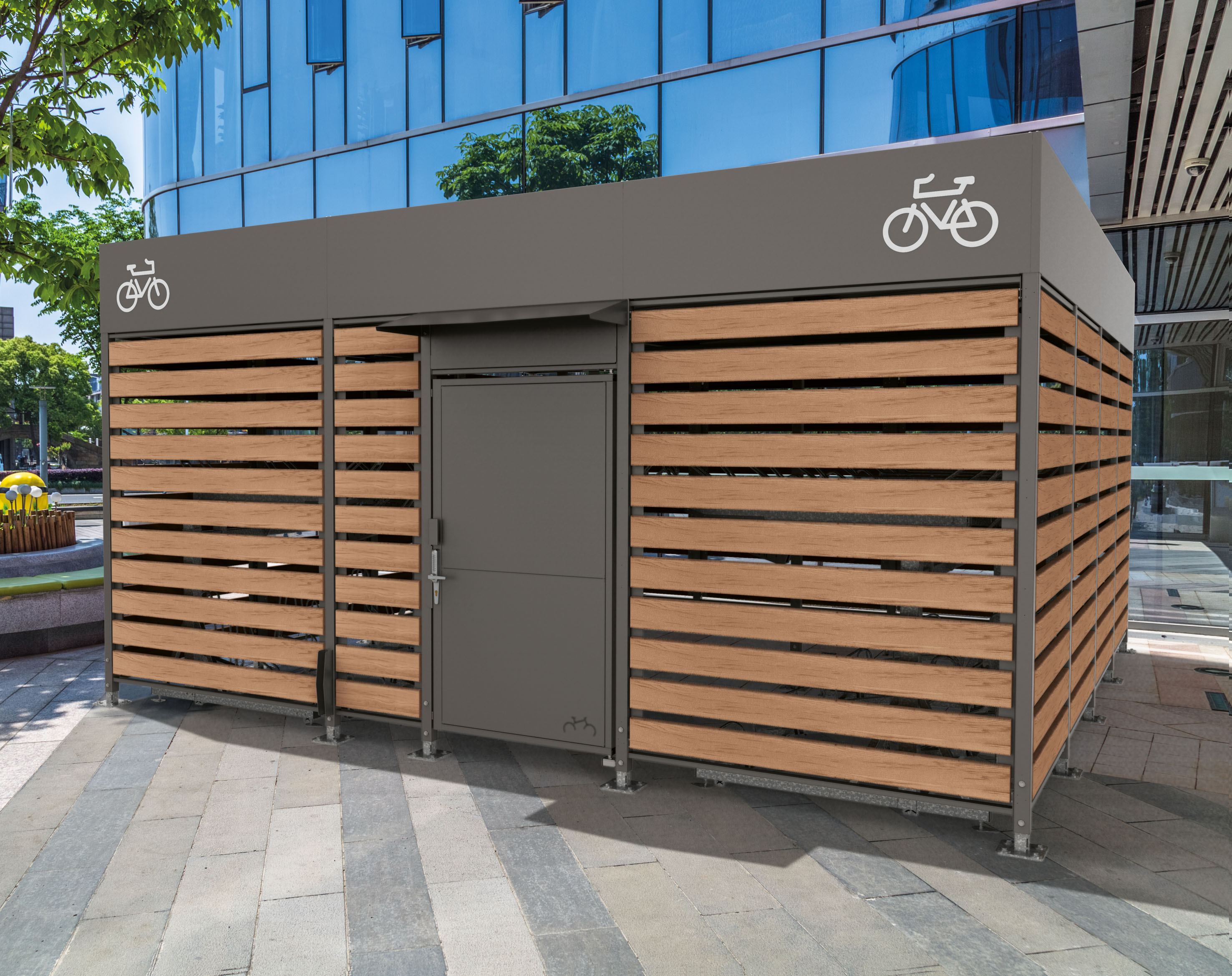 Aparcamiento Horizonte madera