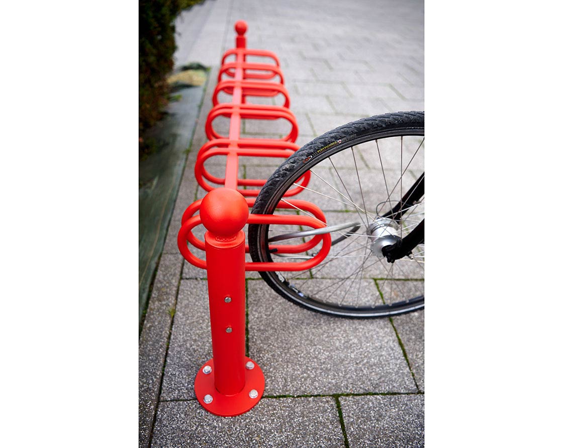 Aparcabicicletas Provincia cabezal Bola