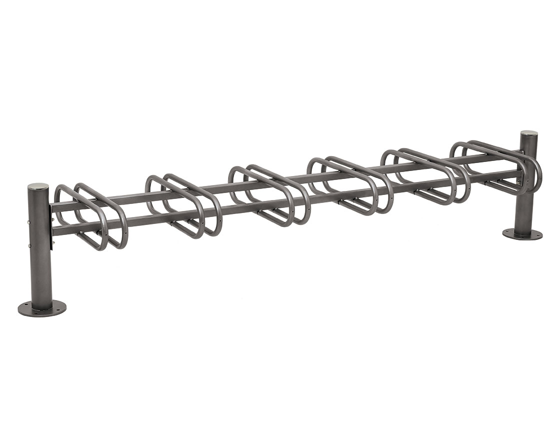 Aparcabicicletas Provincia cabezal Inox cepillado