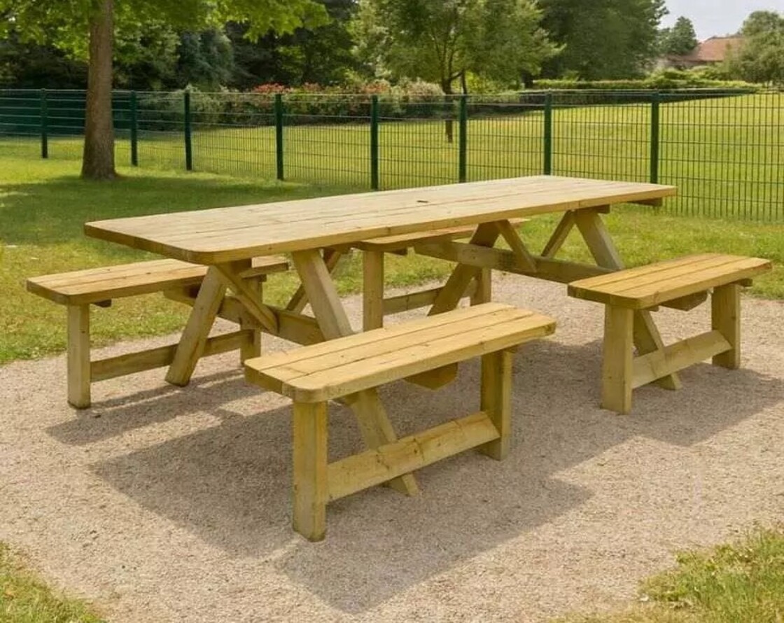 Mesa de pícnic 8 personas