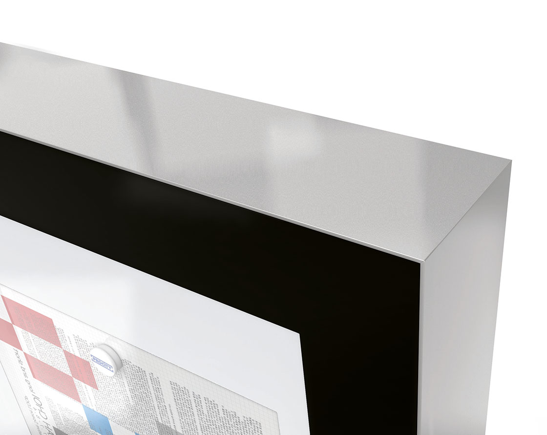 Vitrina Edge espesor 80 mm