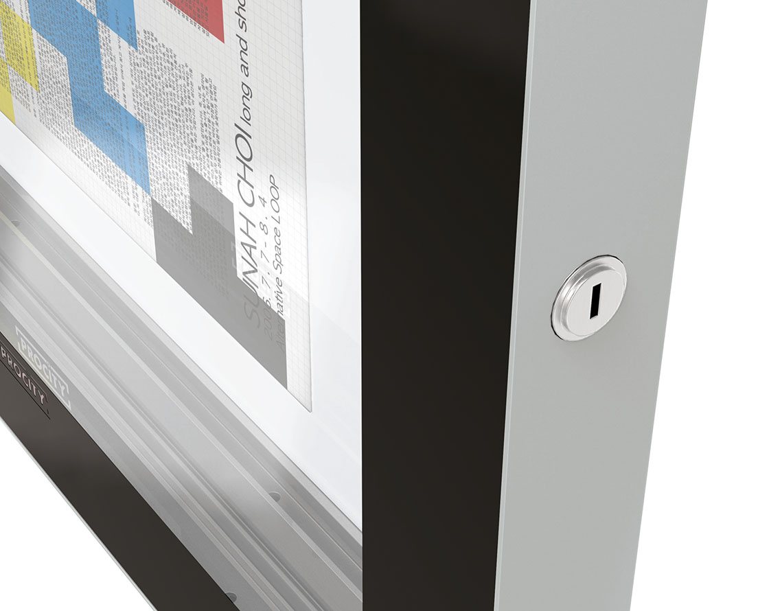 Vitrina Edge espesor 80 mm