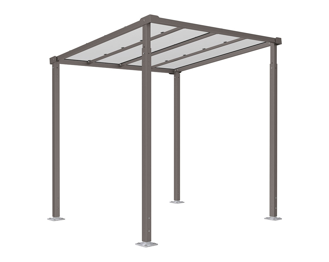 Marquesina para bicicletas Milán