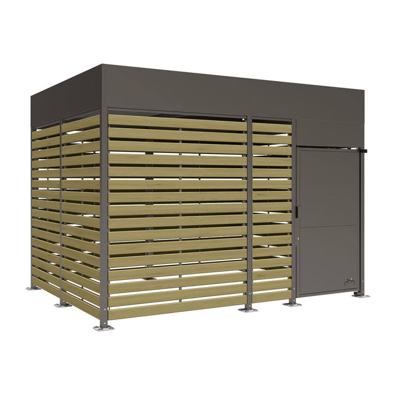 Aparcamiento Horizonte madera