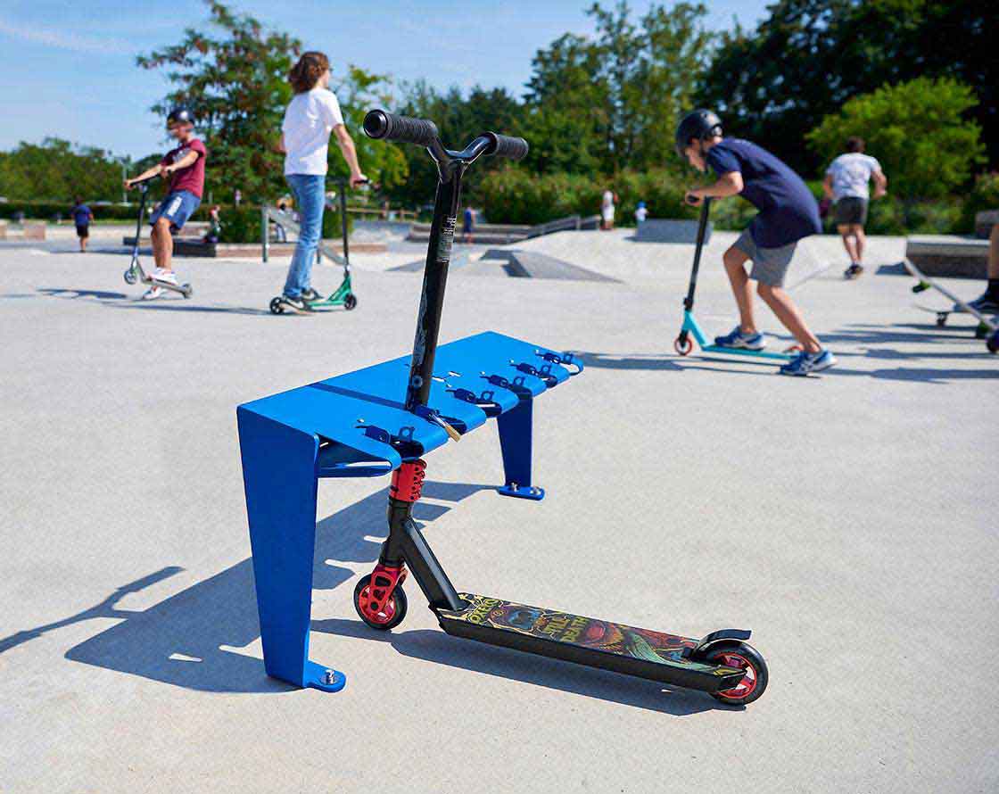 Soporte para patinetes