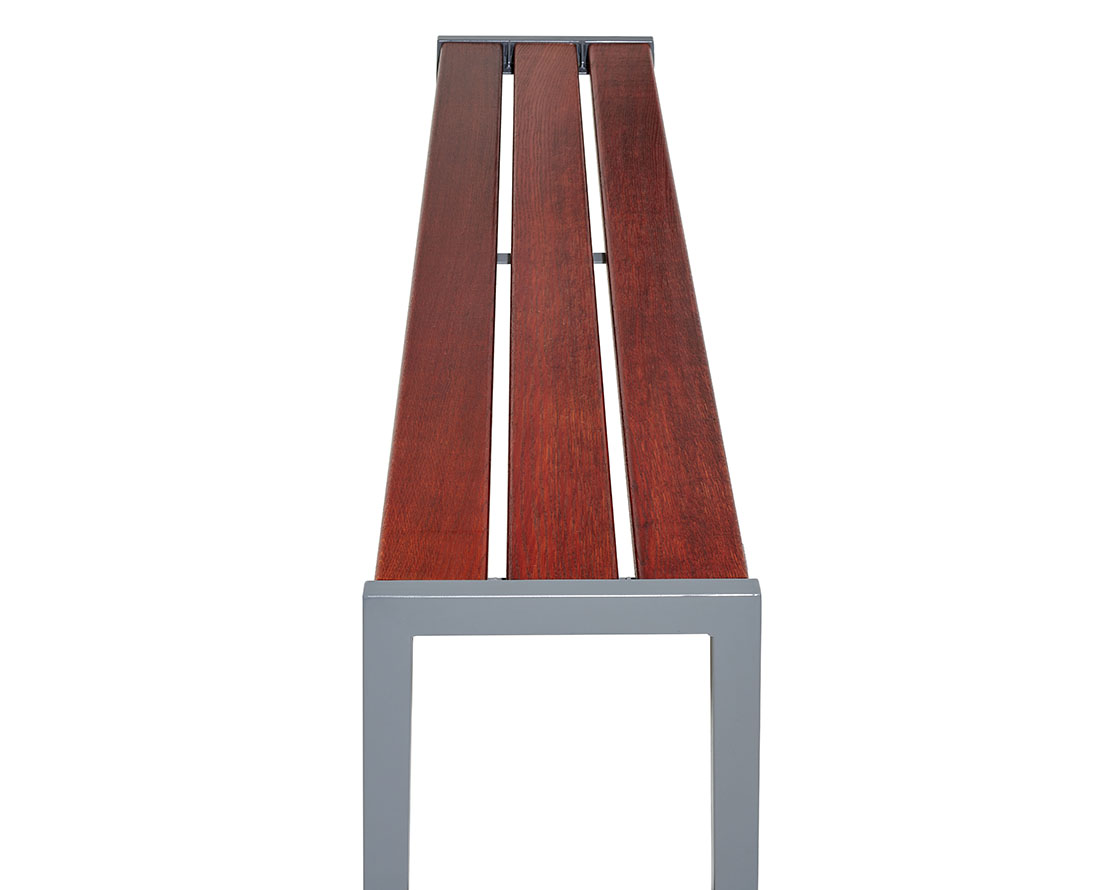 Banqueta Silaos® acero y plástico reciclado