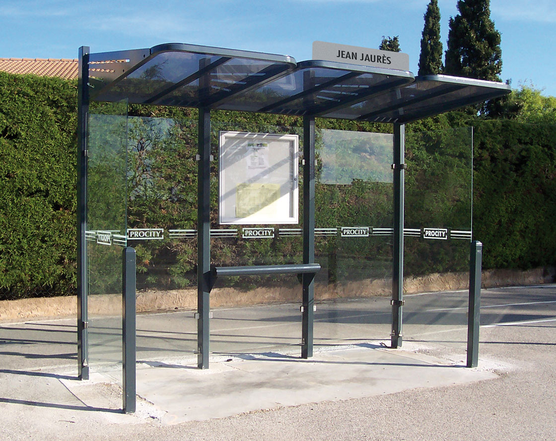 Marquesina de autobús Conviviale
