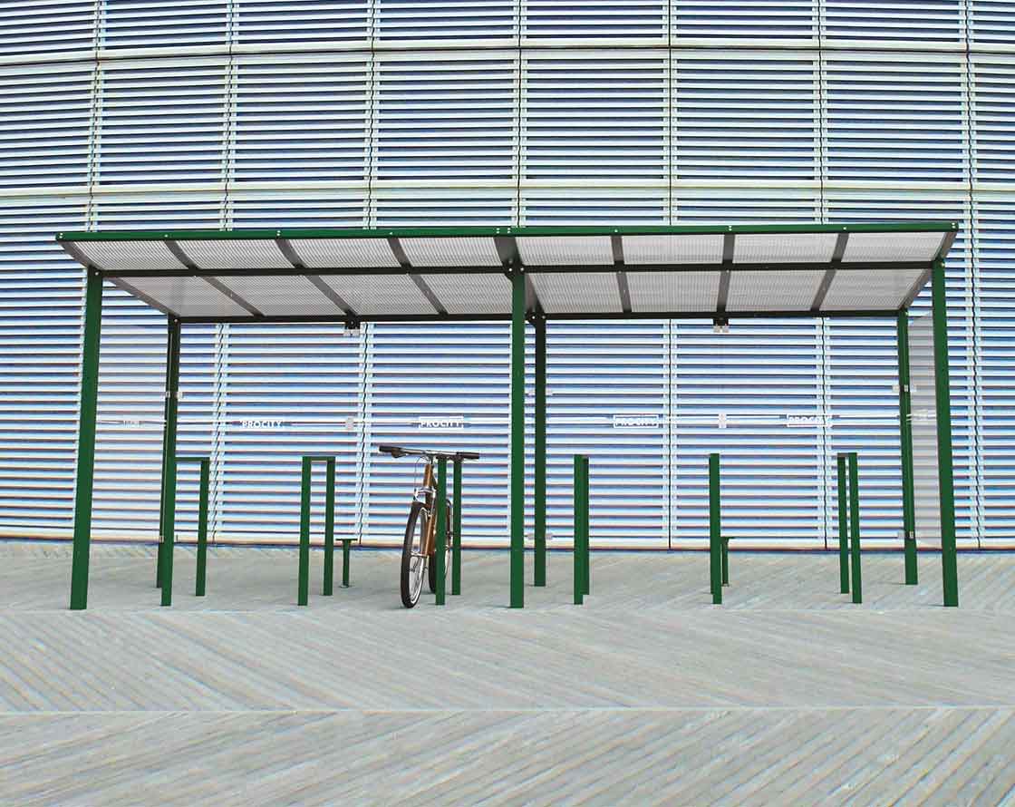 Marquesina para bicicletas Modulo