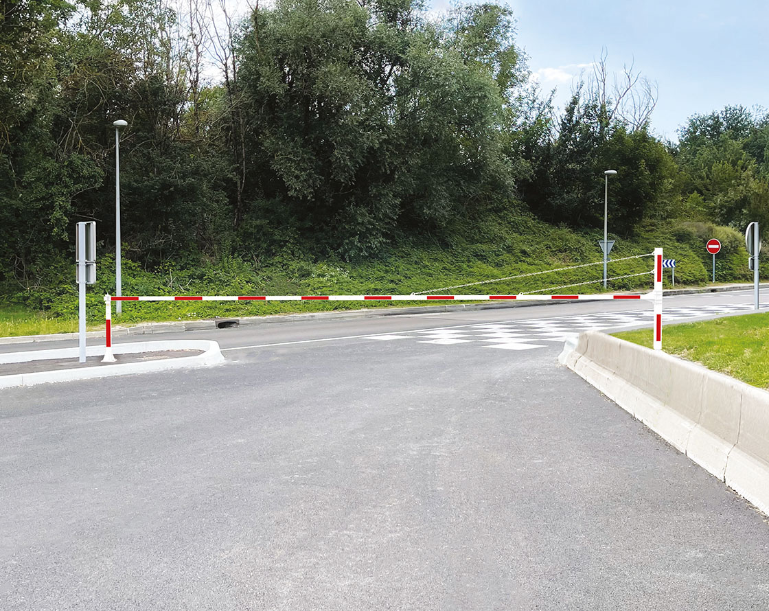 Barrera universal giratoria XL