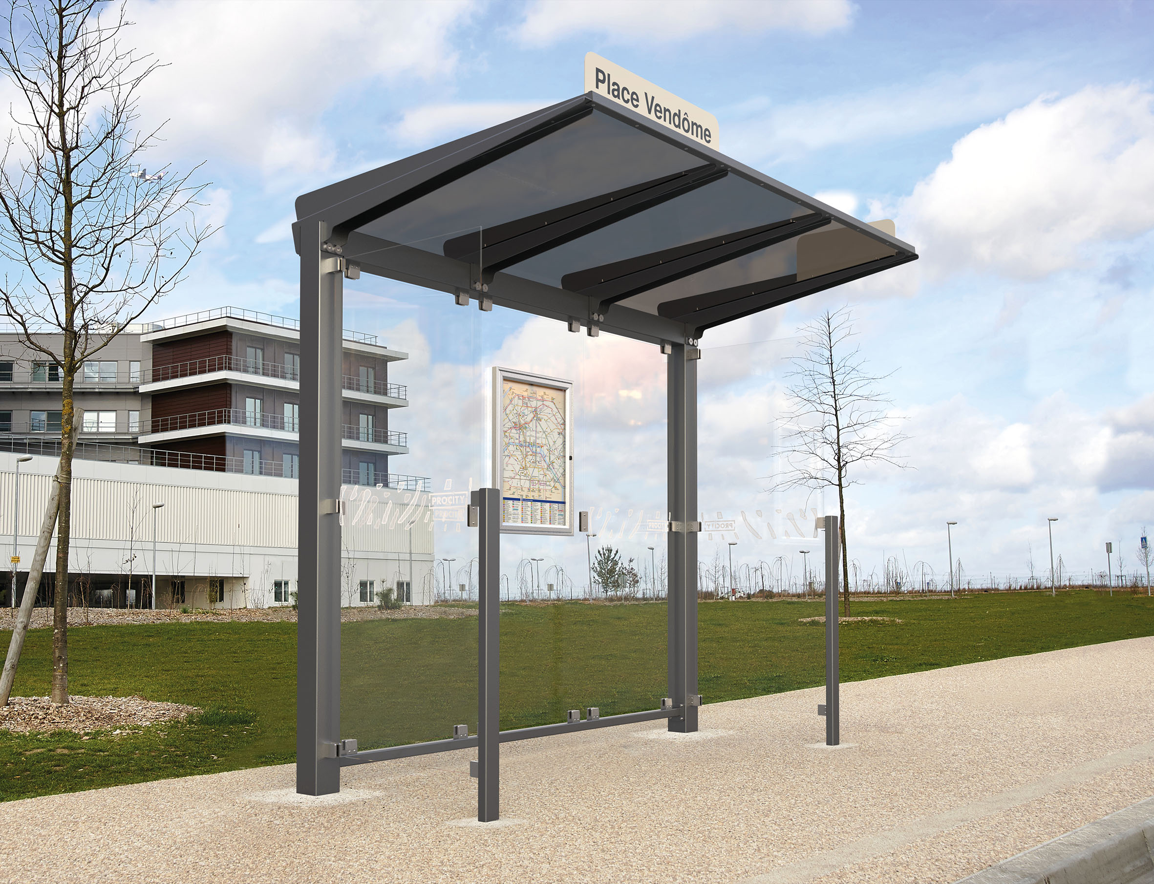 Marquesina de autobús Venecia