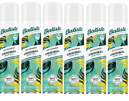 Batiste Dry Shampoo Original 200 ml (Pack of 6)