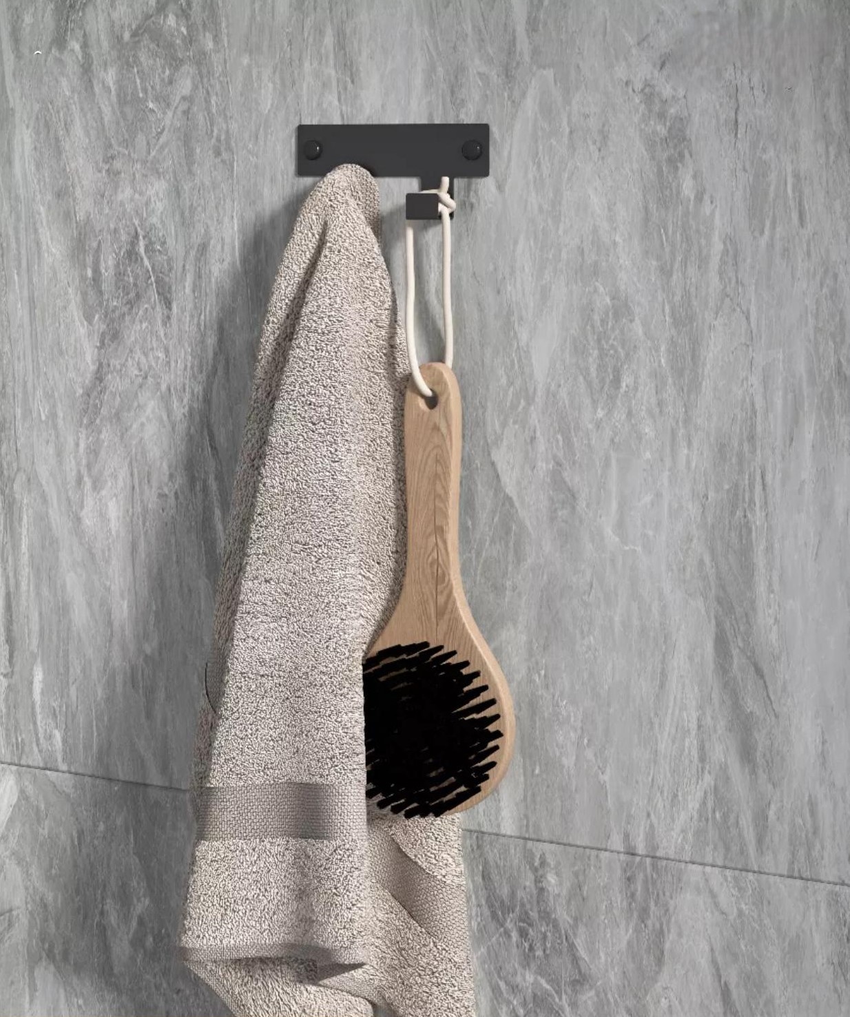 Oris's Double Hook - Black