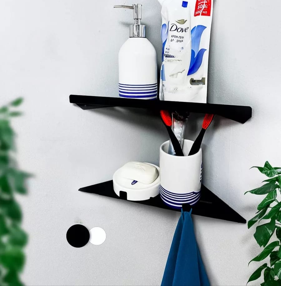 Corner Wall Shelf Set