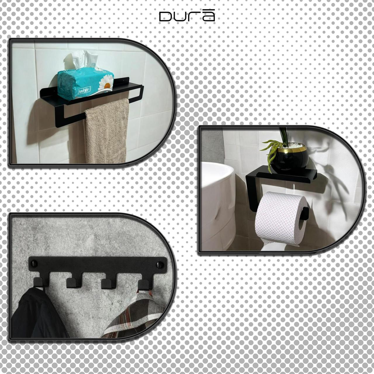 Clinora 3-piece set - Black