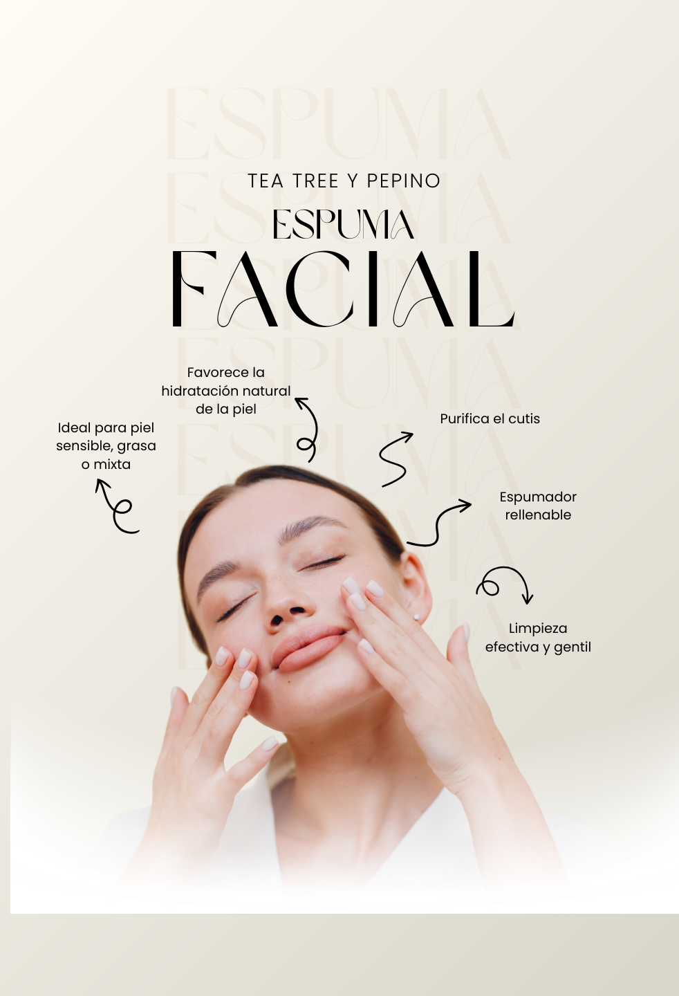 Tea tree y pepino