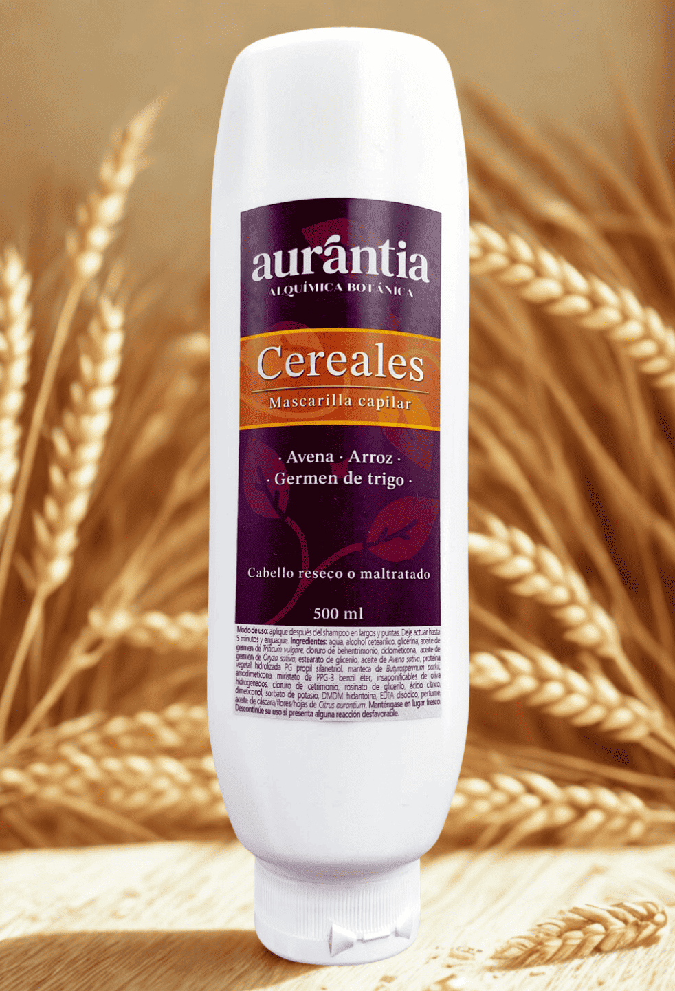 Mascarilla de cereales