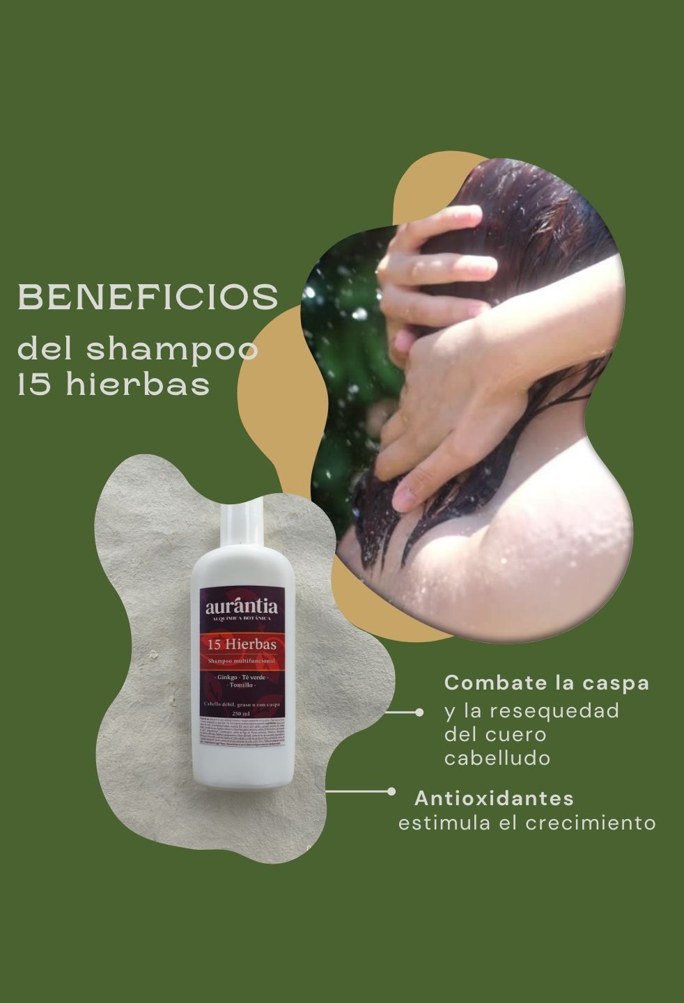 Shampoo 15 hierbas
