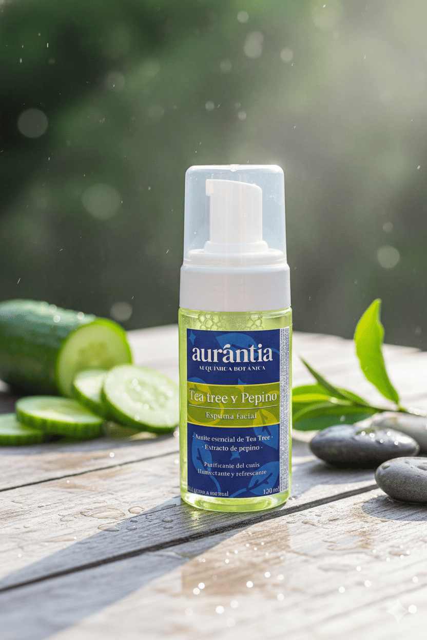 Tea tree y pepino