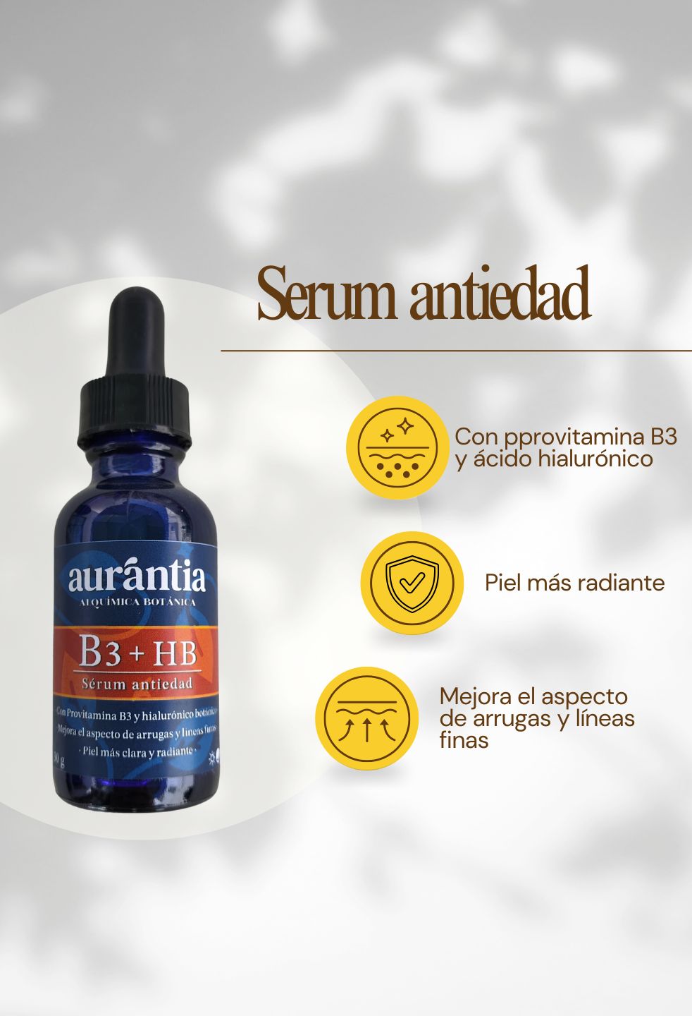 Sérum antiedad B3 + HB