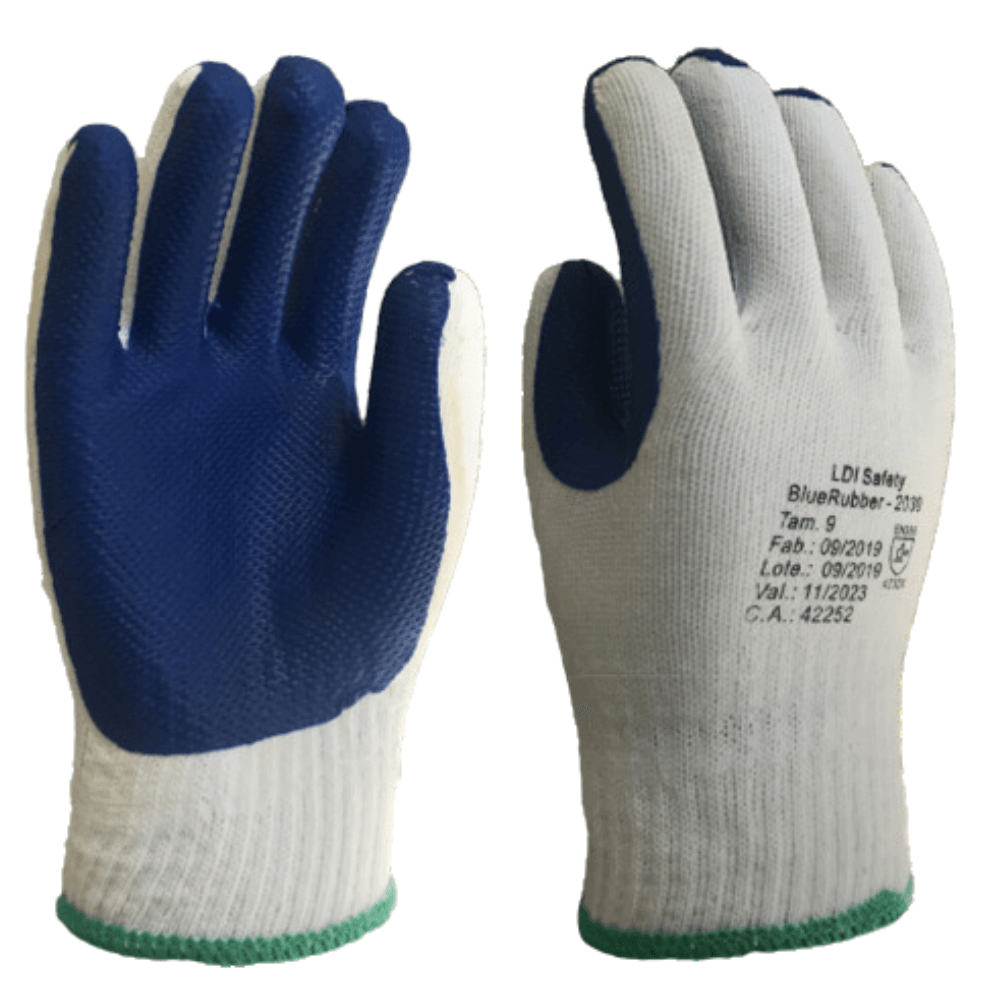 Luva Malha Bluerubber