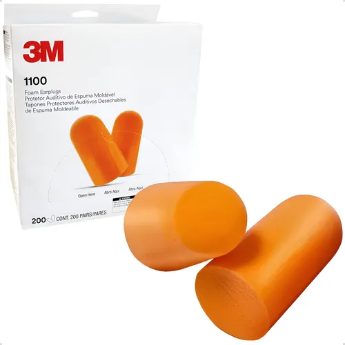 Protetor auditivo em silicone 1100 3M
