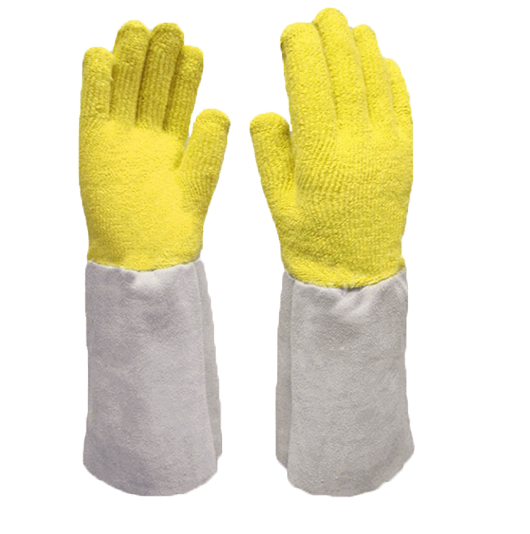 Luva de aramida grafatex