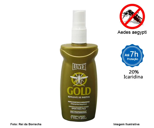 Repelente de insetos Gold Aerosol Luvex