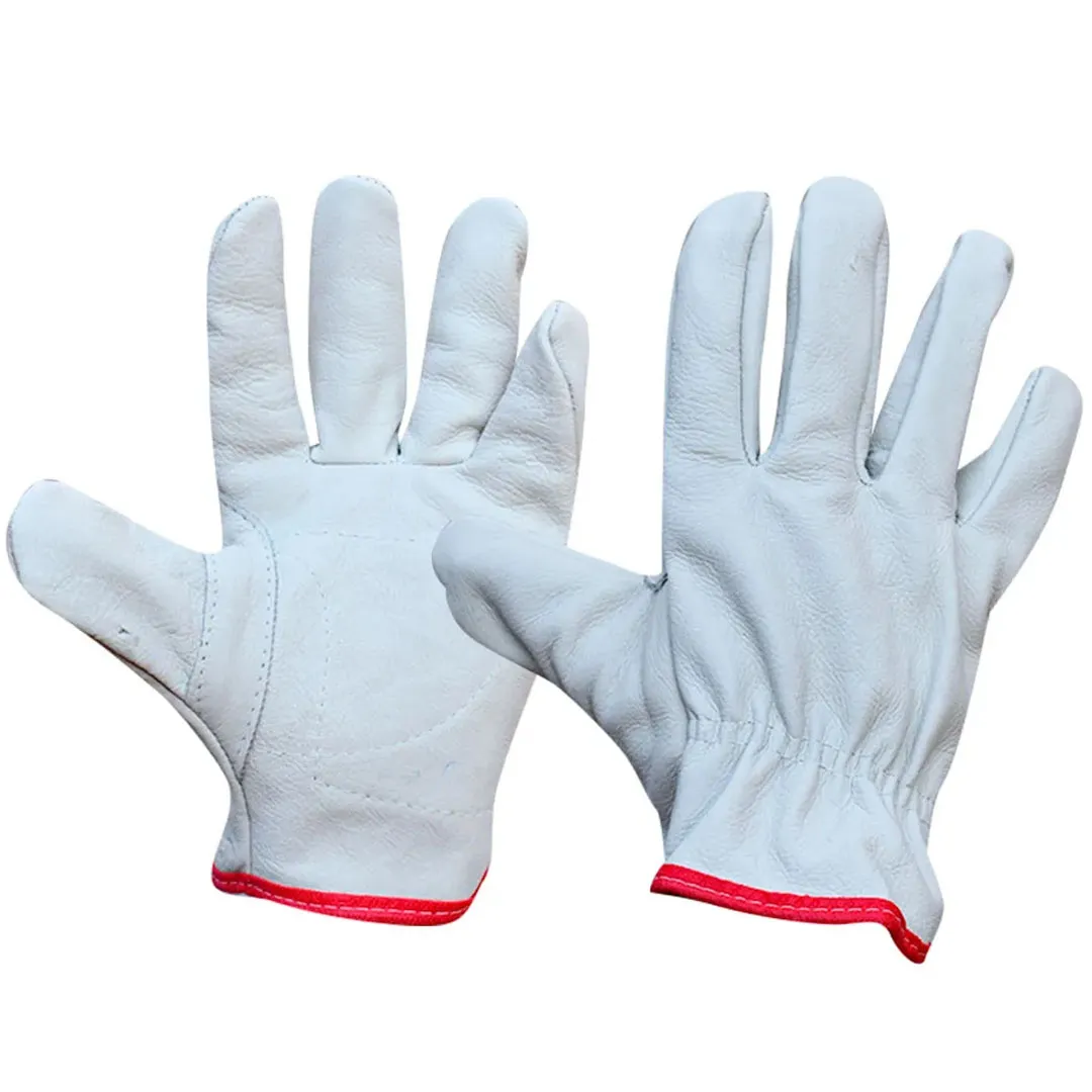 Luva de vaqueta total