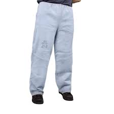 Calça confeccionada em raspa