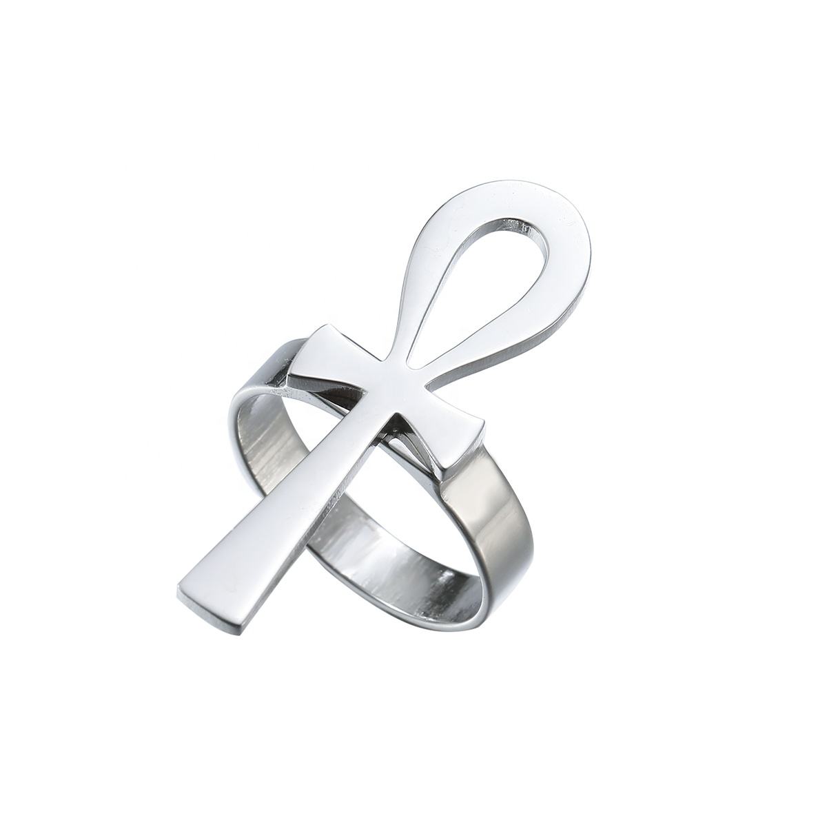 Silver Ankh Ring