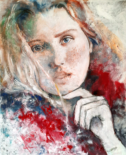 Femina 1 - Tableau à l'acrylique sur toile