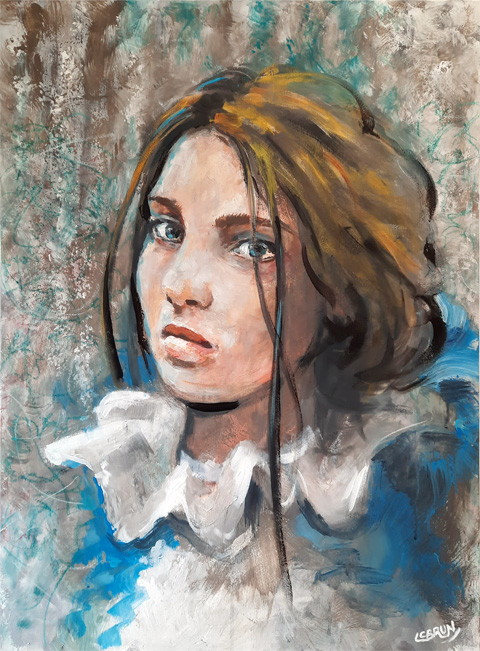 Femina 3 - Tableau à l'acrylique sur toile