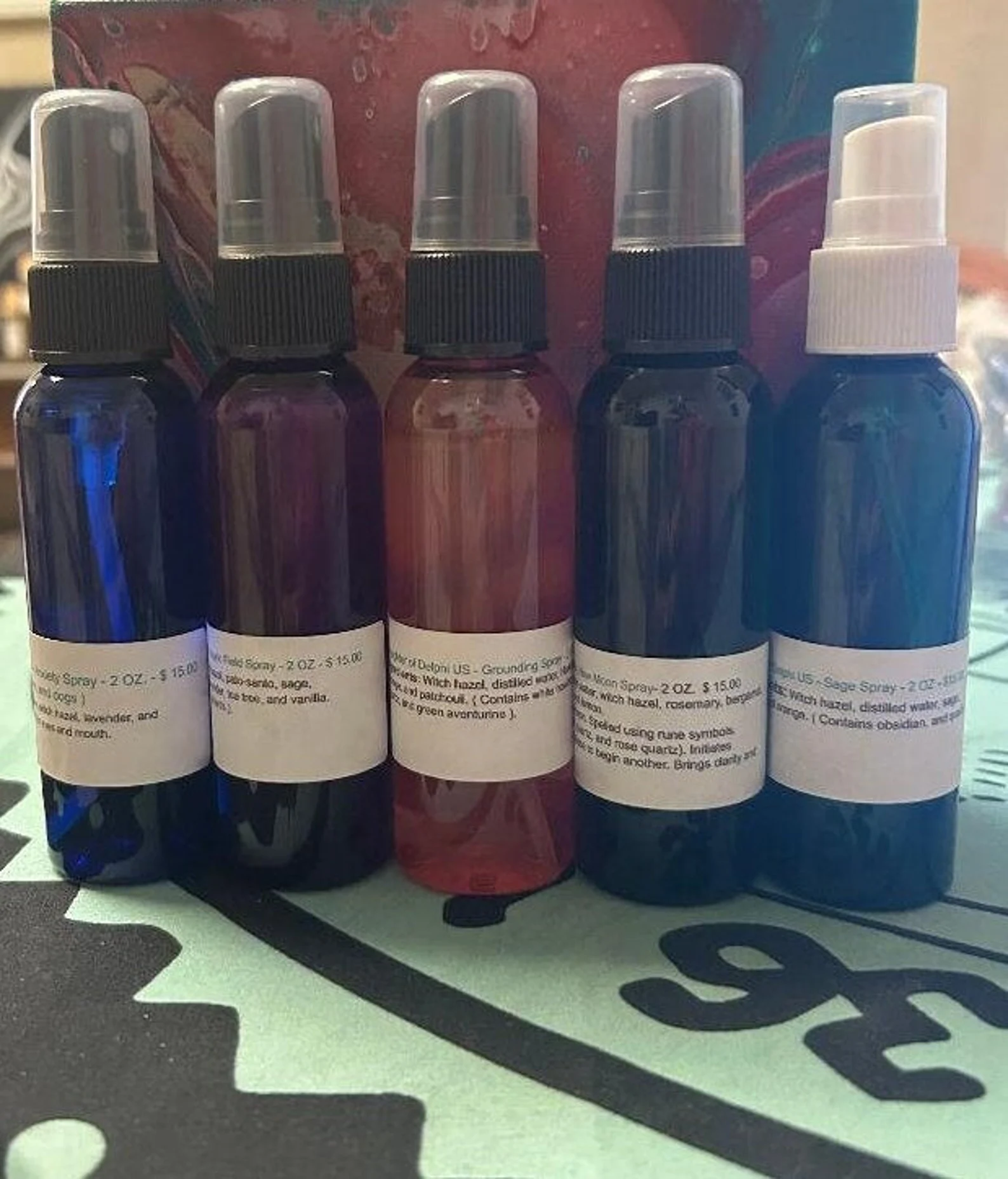 Room and Body Sprays - 2 OZ.