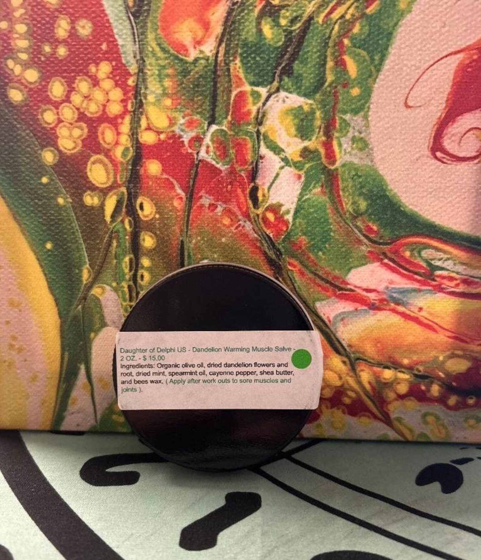 Dandelion Muscle Salve (2 OZ.)