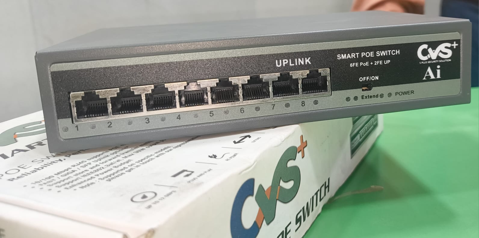 CVS+ 8-Port NORMAL Network Switch