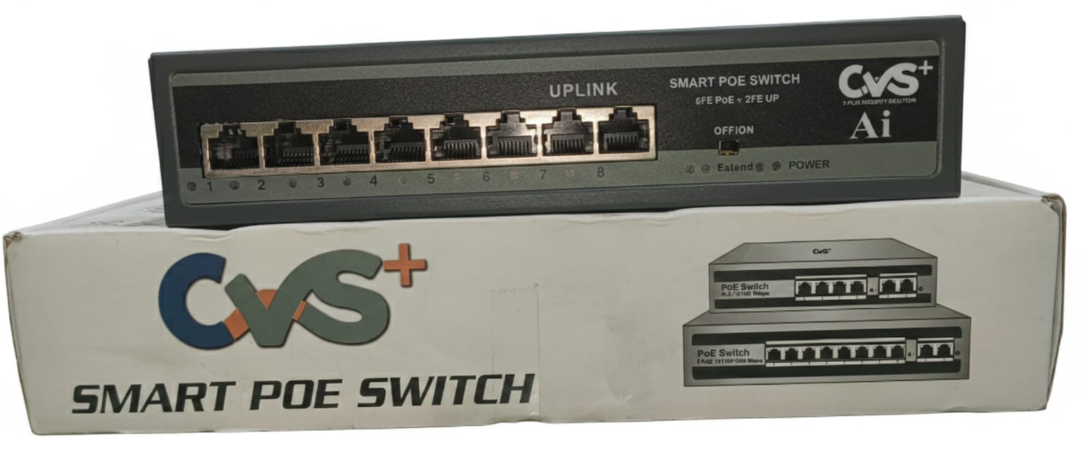 CVS+ 8-Port NORMAL Network Switch