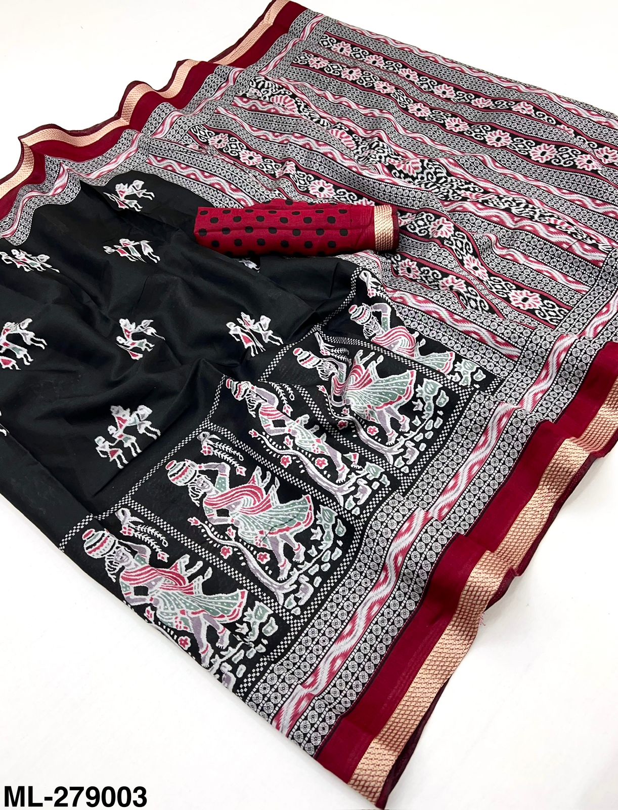Mul Cotton Saree