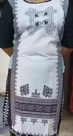 Polyster/Crepe fabric- Pretty Kurtis (combo set of 5 pcs)