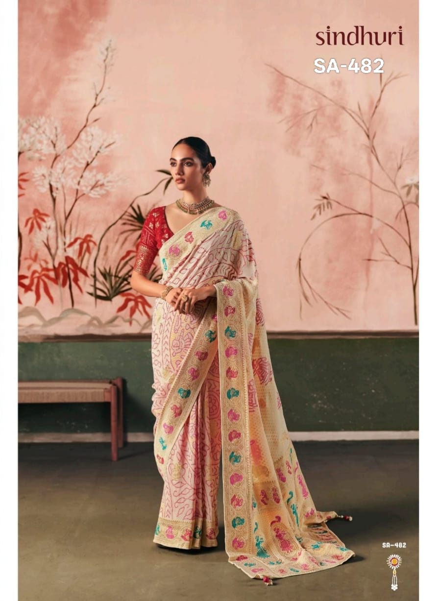 Pure Khaddi Georgette sarees