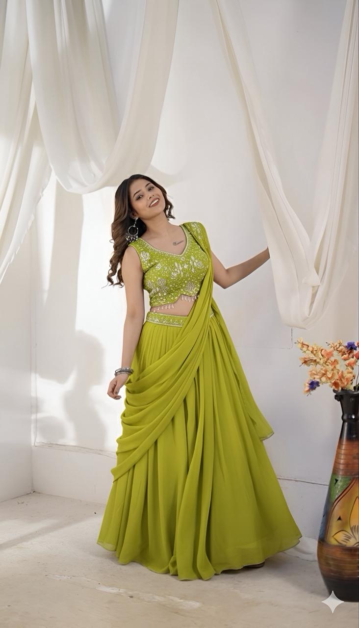 Amazing Crop-Top Lehenga Collection 💃