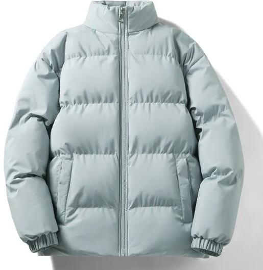 Women's and Men's Winter Down Jacket Jacket Long Sleeve Warm Thick Cotton Jacket Windproof Jacket