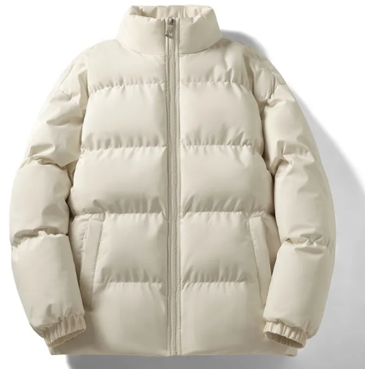 Women's and Men's Winter Down Jacket Jacket Long Sleeve Warm Thick Cotton Jacket Windproof Jacket