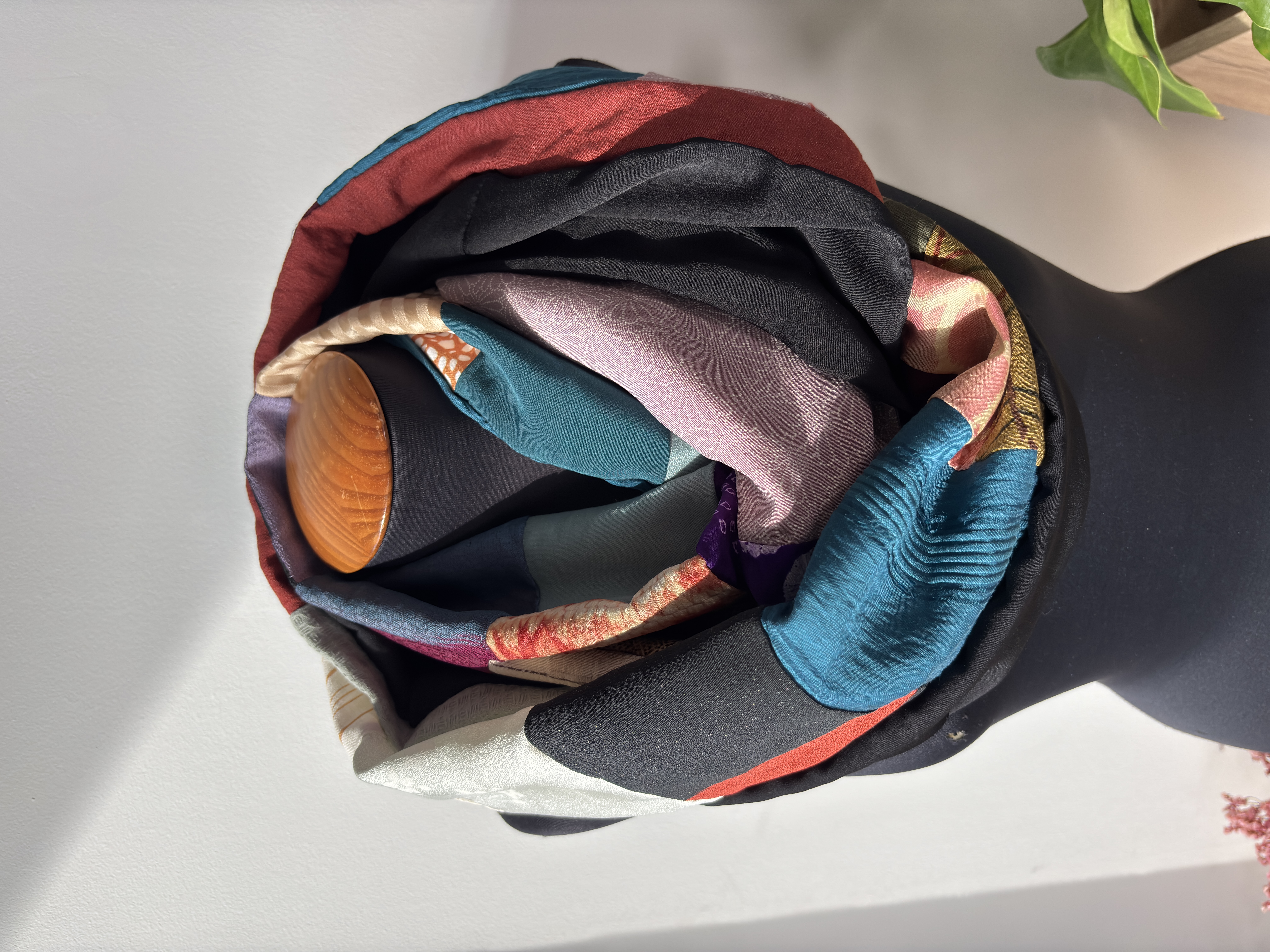 Patchwork Silk Scarf