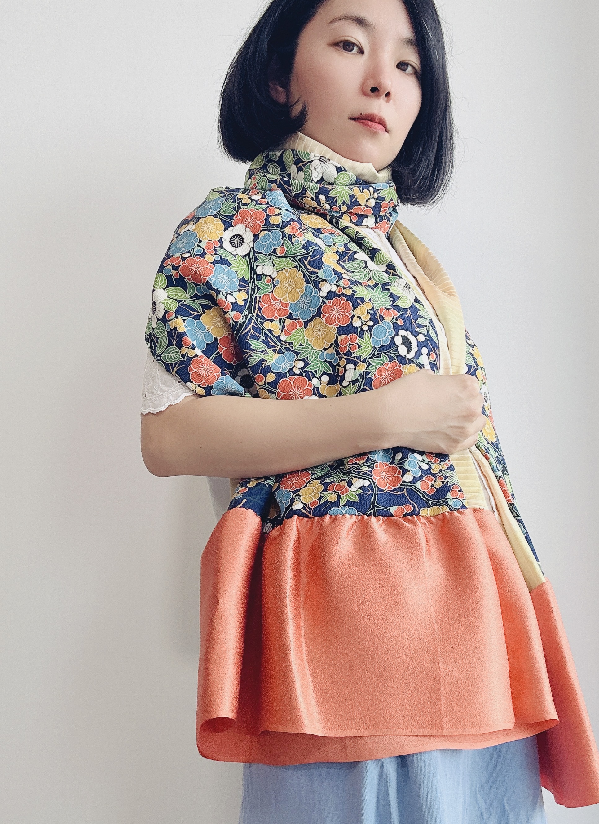 Floral Pattern Shawl